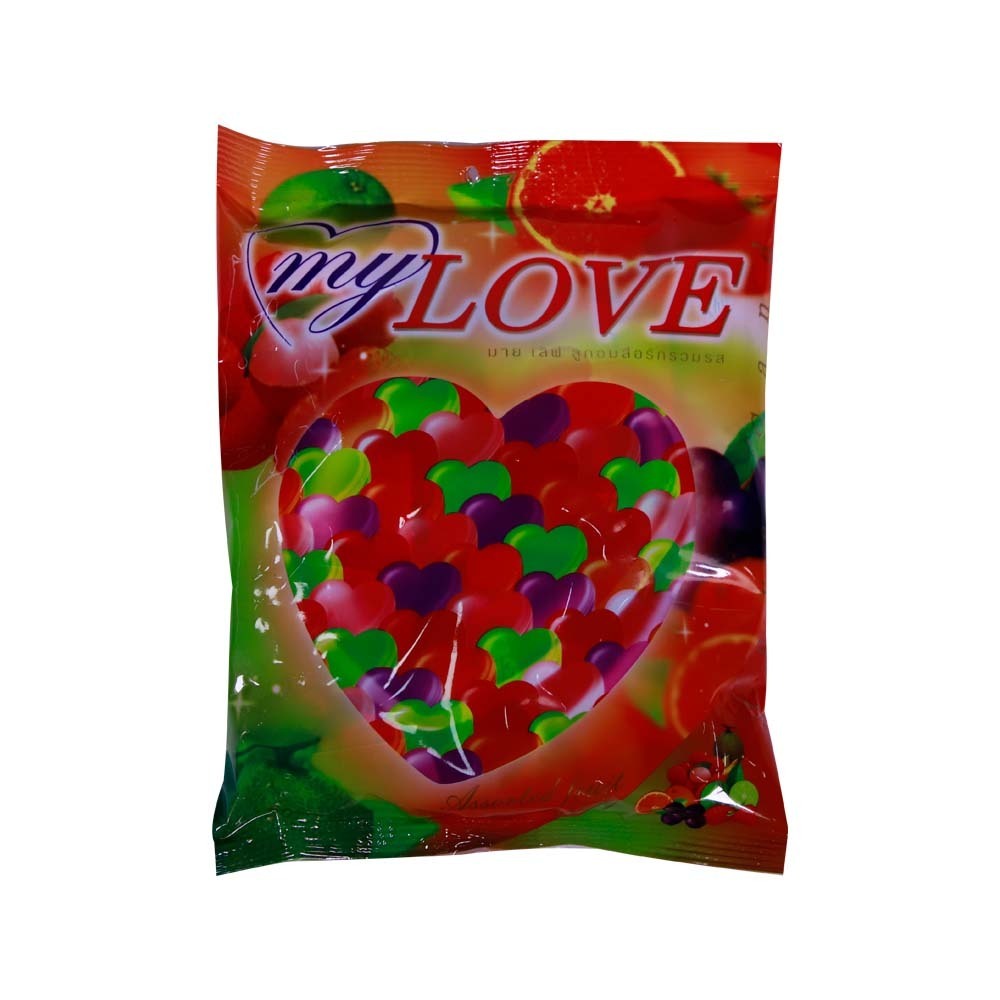My Love Mixed Fruits Candy 175G