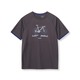 241103018 Bossini Men T-Shirt SS 24-S/S Dark Grey ( M )