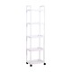 Beauty House 5 Layer Multi-Purpose Storage Shelf (White)