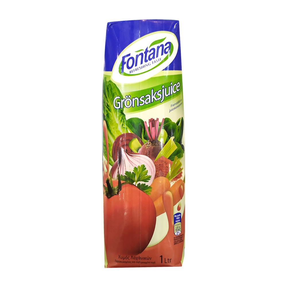 Fontana Fruit Juice Mixed Vegetable 1LTR