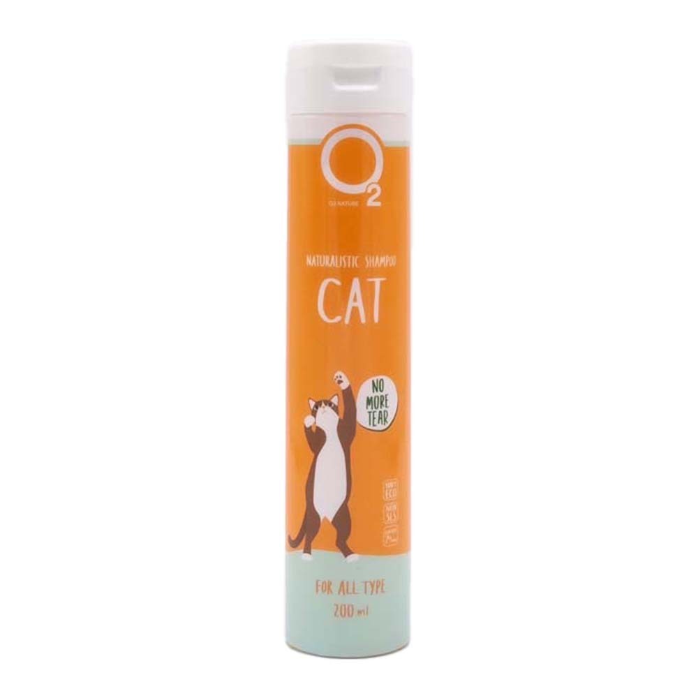 O2 Nature Cat Shampoo 200ML