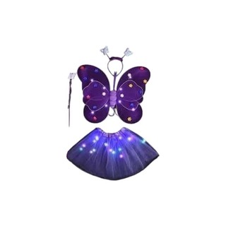Beauty House LED Butterfly Fairy Costume Set Blue