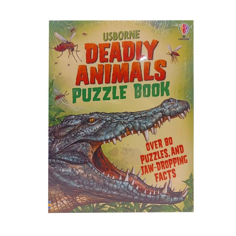 Deadly Animal Puzzles Book