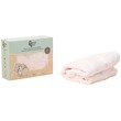 Snow Owl Bamboo Blanket Baby 36x36 Lovely Sky Pink