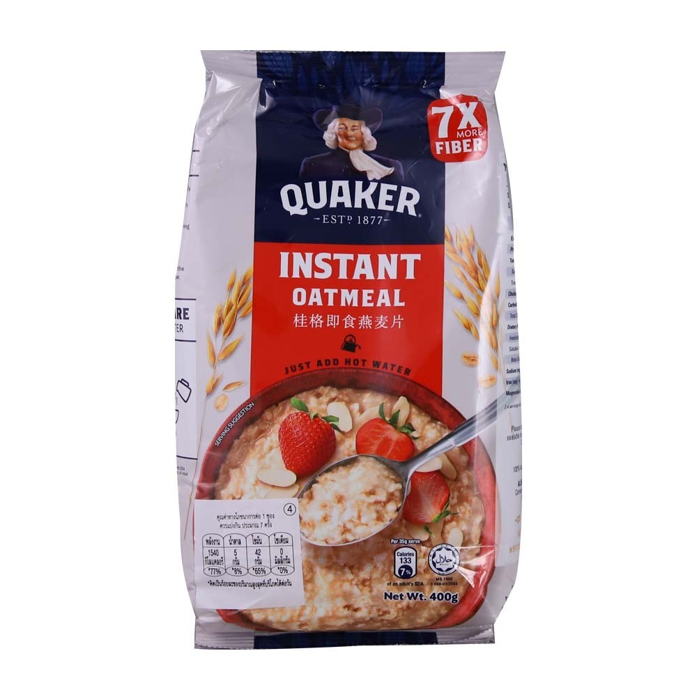 Quaker Instant Oatmeal 400G (PKT)