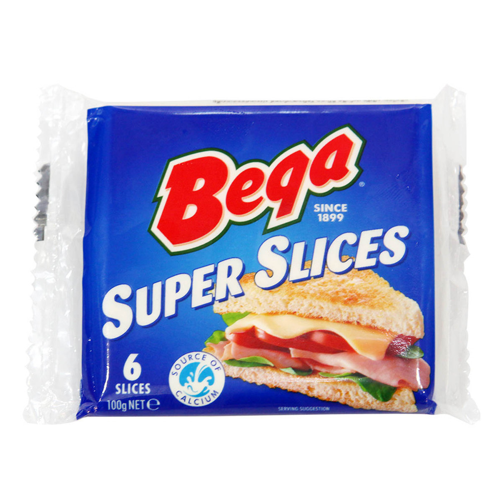 Bega Super Slice Cheese 6PCS 100G