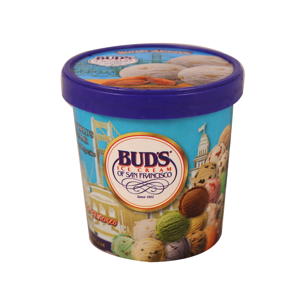 Bud`S Ice Cream Butter Almonds Print 280G