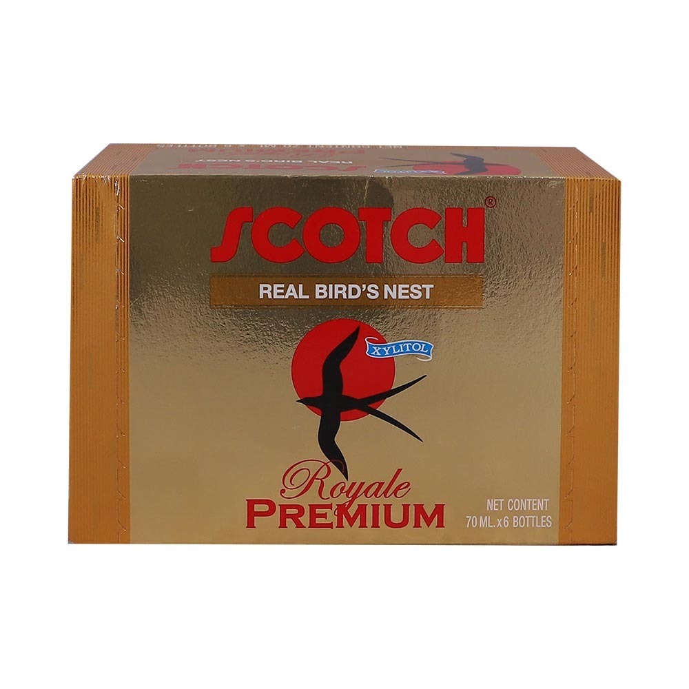 Scotch Premium Xylitol Golden Bird`S Nest 70ML x 6