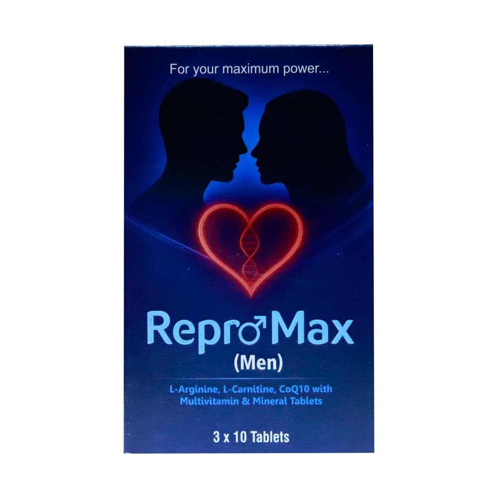 Repro Max L-Arginine Carnitine Formentablets10PCS x 3