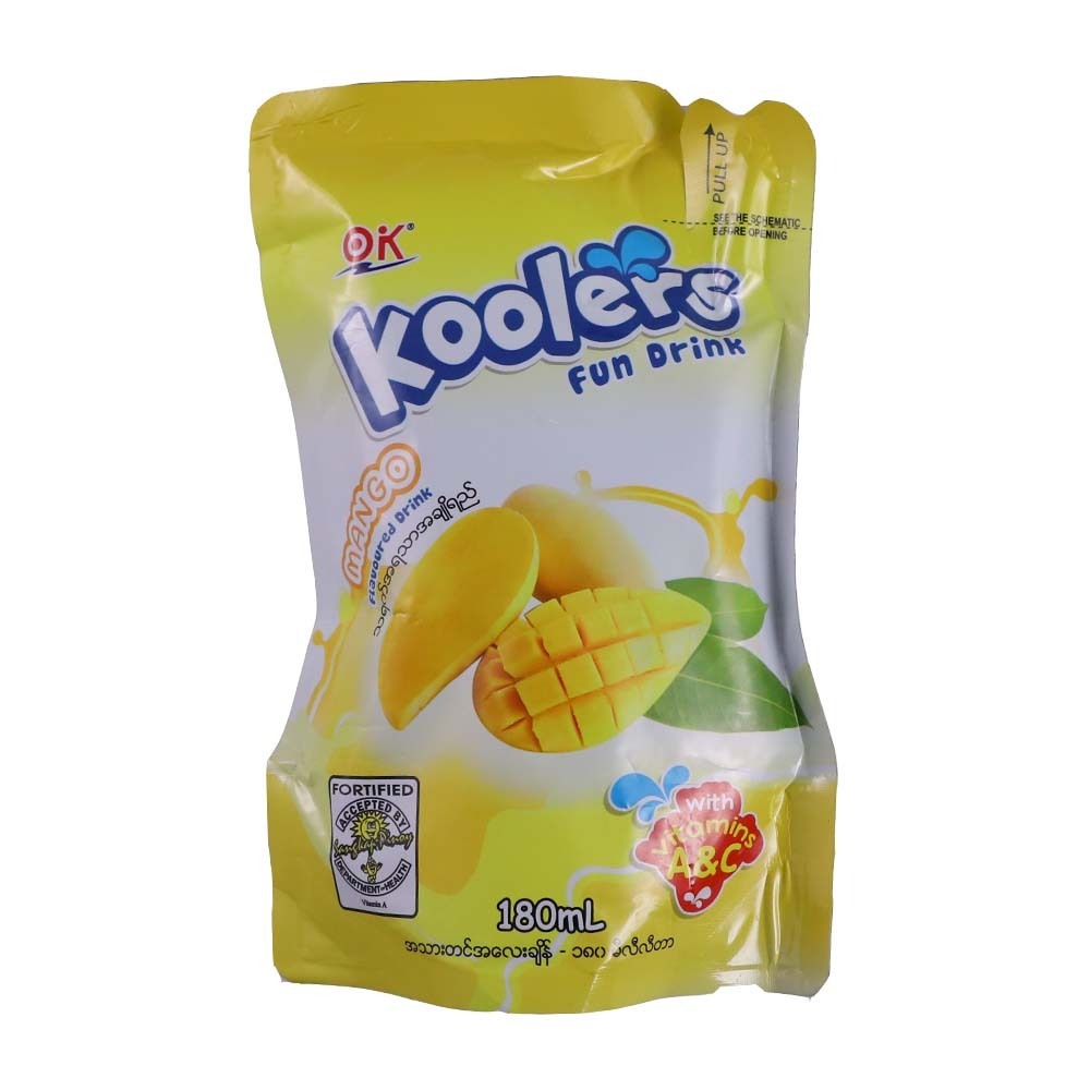 Ok Koolers Mango Flavour Fruit Juice 180ML