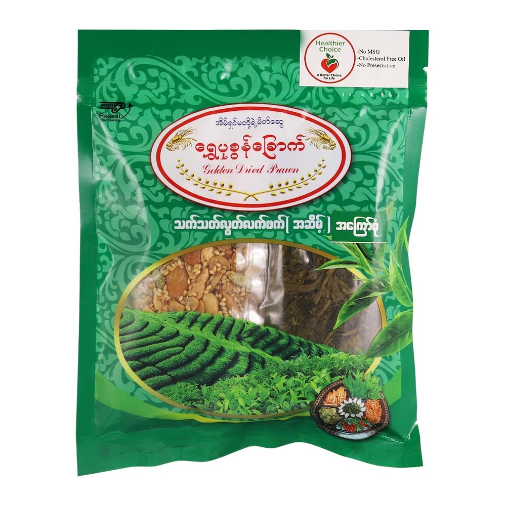 Golden Dried Prawn Pickled Tea&Bean Sweet 240G