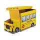 Baby Cele Foldable Bus Toy Box (Big) Yellow