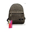 Konoko Cotton Mini Backpack Medium (Black Tweed)