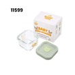 Baby Cele Bambi Koo Food Glass Storage Container 11599 (Green)