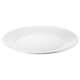 Ikea Oftast Plate, White, 25 CM 102.589.14