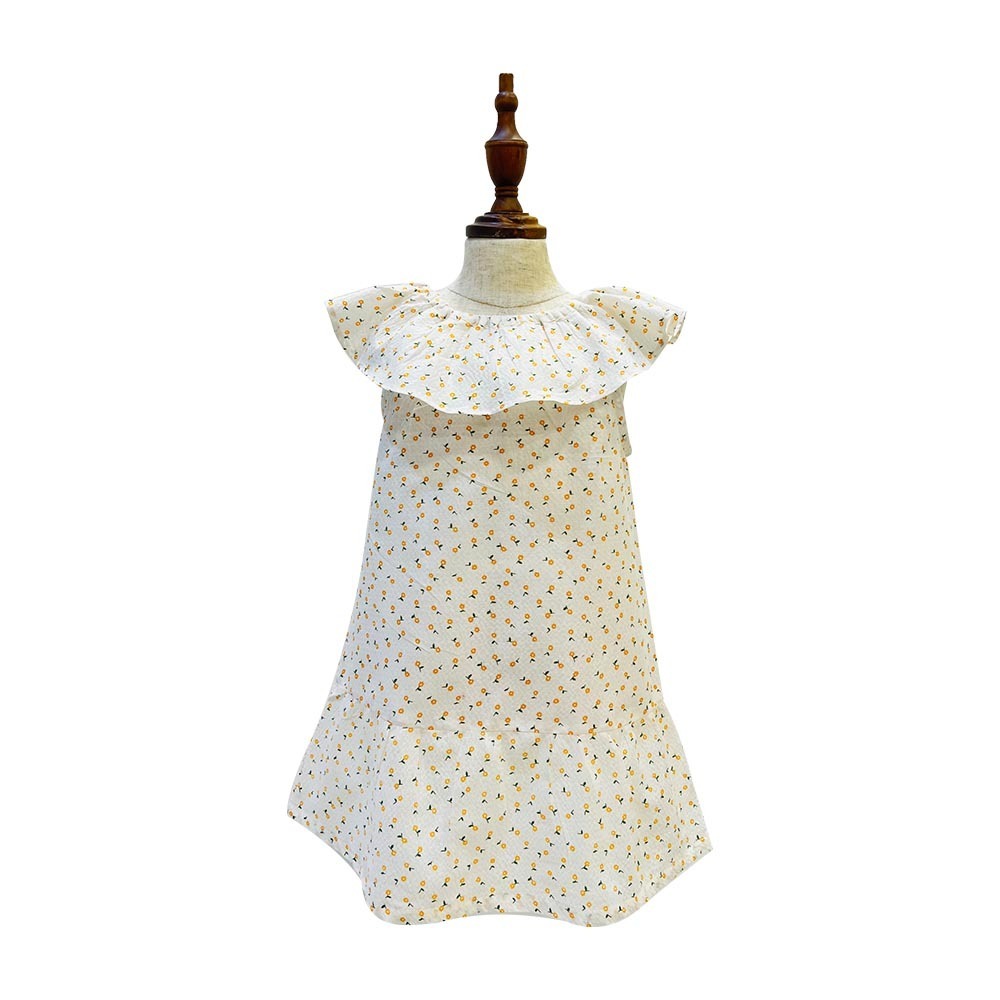 Kids & Co Kid Dress (Yellow Floral) S