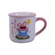 MGOU Ceramic Cup Pink White (QY-2061-420ML)
