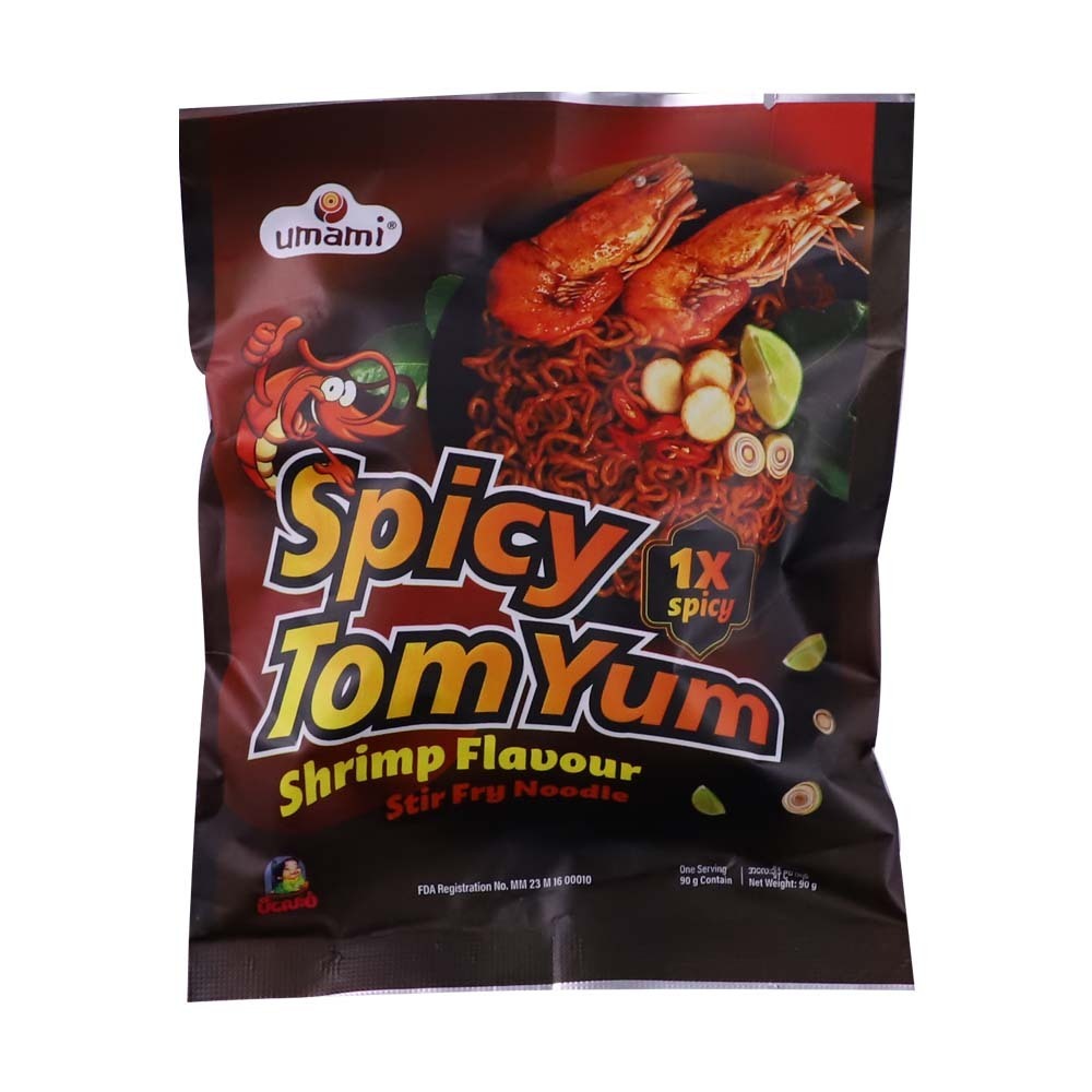 Umami Stir Fried Spicy 1X Tom Yum Shrimp 90G