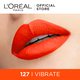 Loreal Rouge Signature Matte Ink Liquid Lipstick 7ML (127 Vibrate)