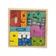 123 Number 3D Wooden Card