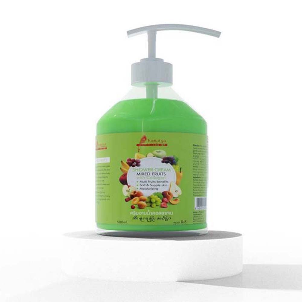 Kanaiya Shower Gel With Collagen Mixed Fruit 500ML