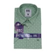 BMC Men Slimfit Shirt Short Sleeve 2320071 Green Large