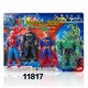 Baby Cele Super Hero Action Figure Set 11817