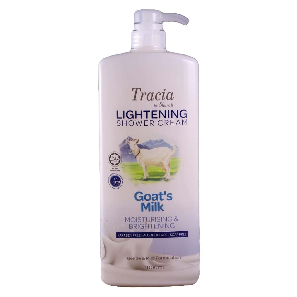 Tracia Shower Cream Goat`s Milk 1000ML