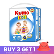 Kumo Kidz Diaper Pants Medium  (1Pack-10PCS)