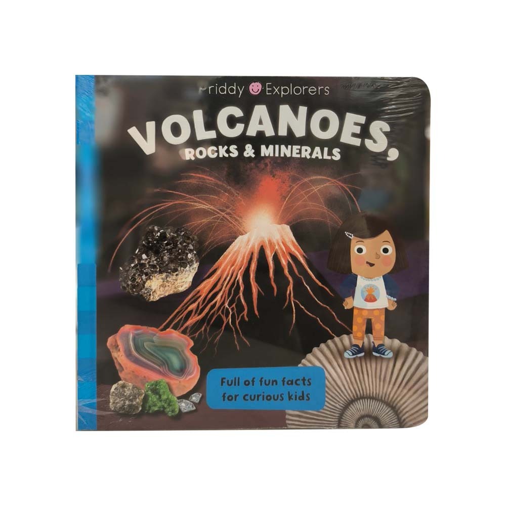 Priddy Explorers Volcanoes, Rocks And Minerals
