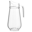 Ikea Tillbringare Jug, Clear Glass, 1.7 LTR 103.624.06