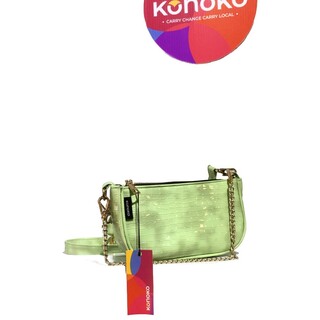 Konoko Leather Mini Bag Orange K1013