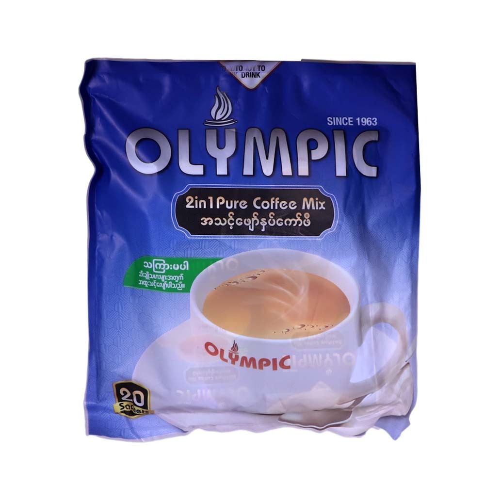 Olympic 2 in1 Pure Coffeemix Sugar Free 20PCS 400G