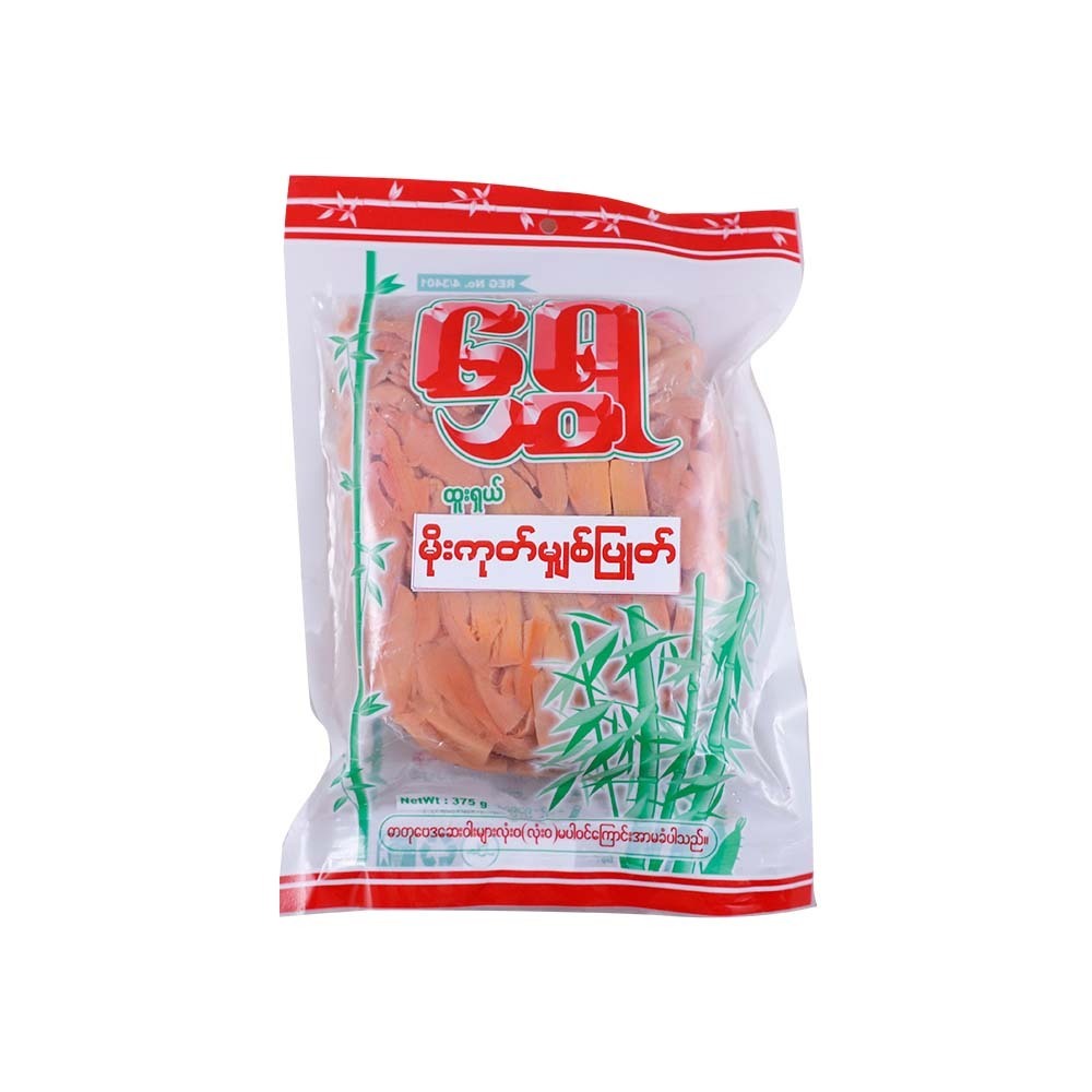 Shwe Poached Bamboo Shoot 375G (Strips)