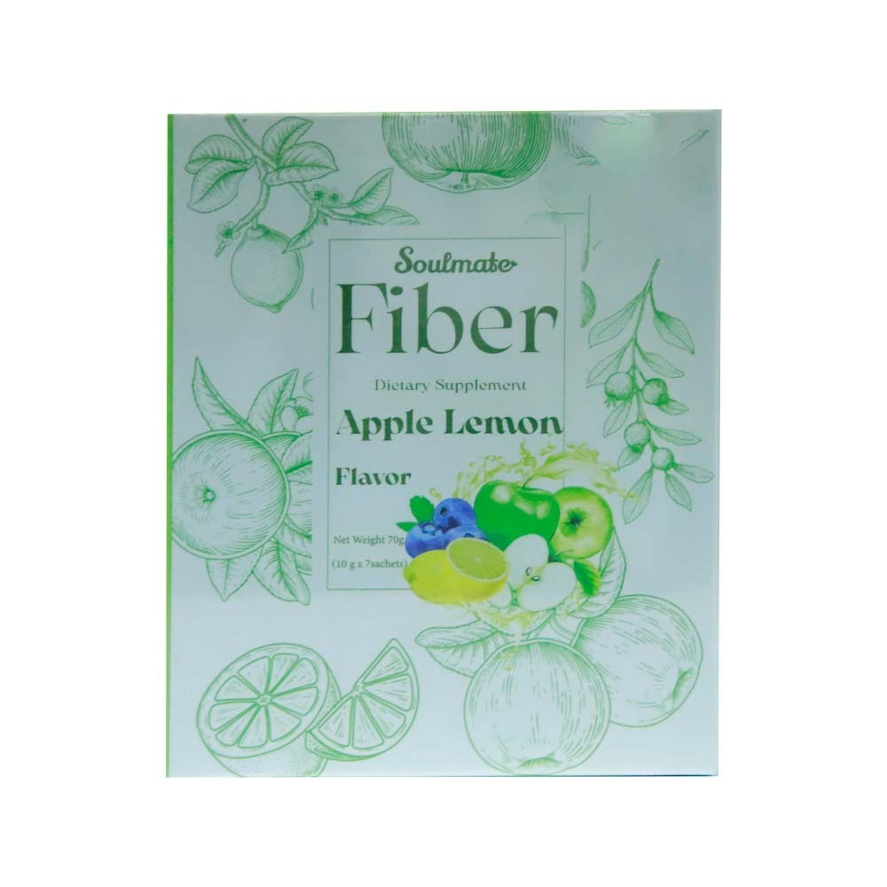 Soulmate Fiber Apple Lemon Supplement 10G x 7PCS