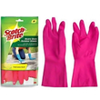 3M Scotch Brite Rubber Gloves Lemon 2PCS (M)