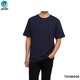 The Ori Men T-Shirt TOHM008 Deep Blue Large