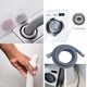 Jaramy Washing Machine Water Outlet Pipe 150CM Length - 2PCS Set