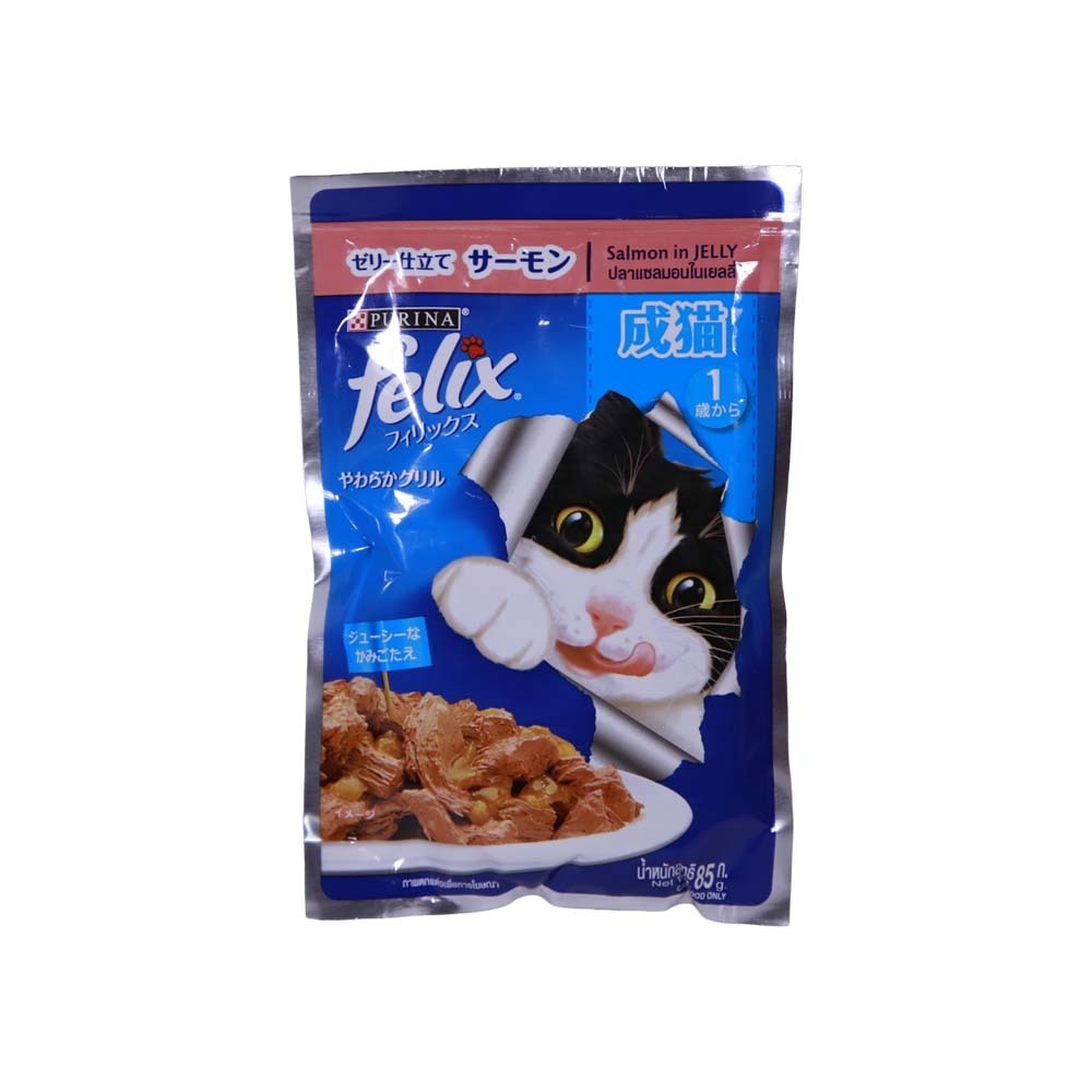 Felix Wet Food Salmon In Jelly 85G