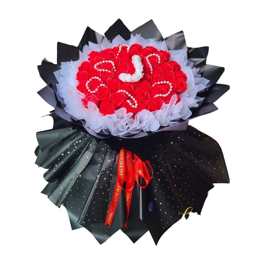 Li Li Floral Service Pearl Rose Heart