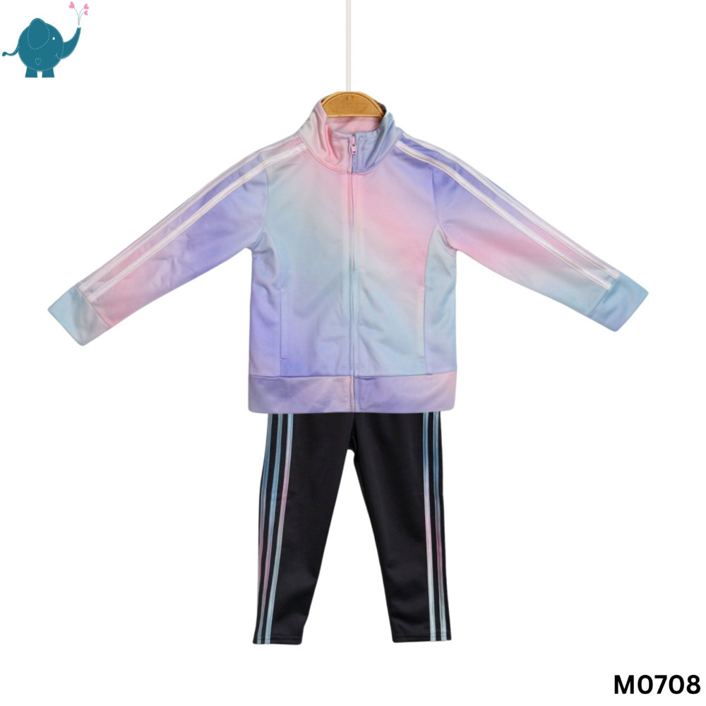Max & Mia Kid Sport Wear Set Rainbow M0708 3T