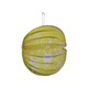 Uncle Gyi Floral Pumpkin Paper Lantern 10PCS x 1Pack Yellow