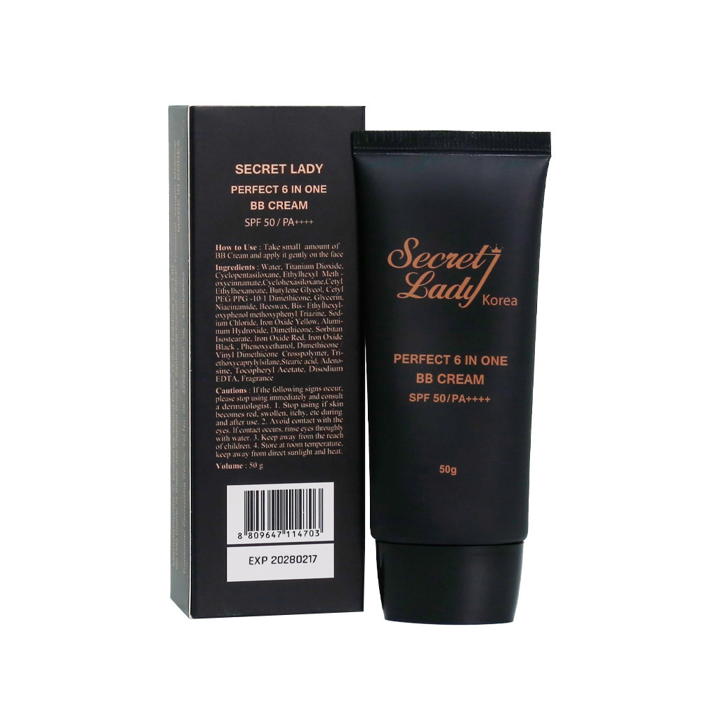 Secret Lady 6 in 1 BB Cream 50G