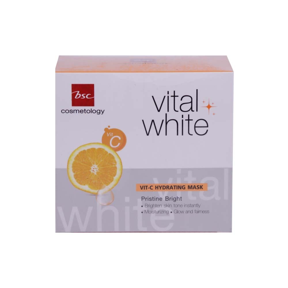 BSC Vital White Vit-C Hydraing Mask 6X15G