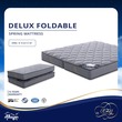 Deluxe Foldable Mattress King Gray