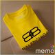 memo ygn Balenciaga unisex Printing T-shirt DTF Quality sticker Printing-Yellow (Medium)