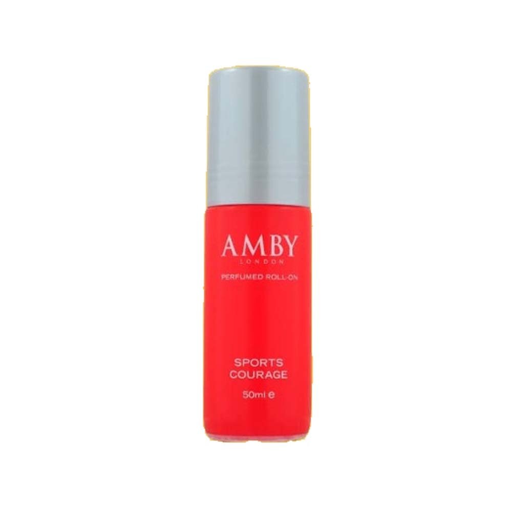 Amby London Sports Courage Perfumed Deodorant Roll-On 50ML