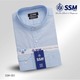 Mandarin Collar Shirt Long Sleeve Medium (Frozen Blue) SSM-O-P-S-051