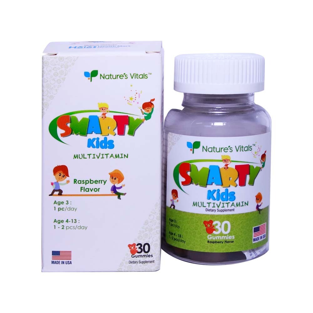 Nature's Vitals Smarty Kids Multivitamin 30PCS