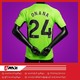 Manchester United Goal Keeper Fan Jersey 23/24  Green (Large)